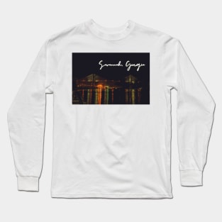 Bridge into Downtown Savannah, Georgia Long Sleeve T-Shirt